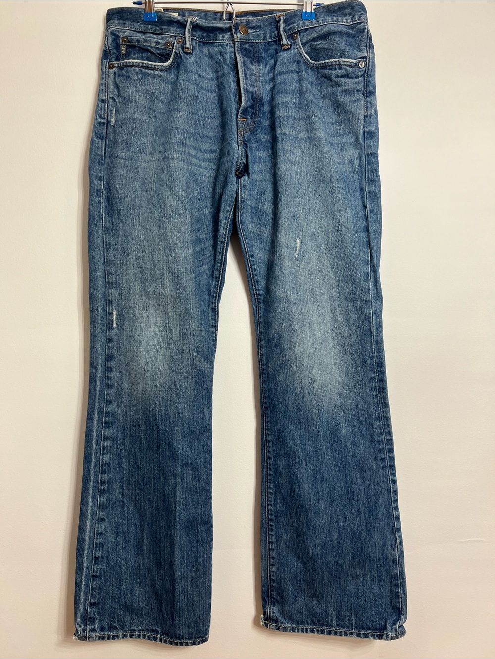 Men’s Abercrombie & Fitch Baxter Low Rise Slim Boot Jeans
